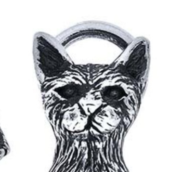 Cat 3D Sterling Silver Jewelry Charm #pet - Picture 3 of 8